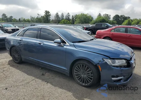 2018 Lincoln Mkz Reserve from USA, damaged, VIN 3LN6L5F93JR621847